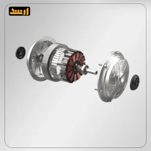 موتور باز شده BLDC کولر پلیمری ایرومکس و اوتک