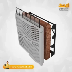 کولر پلیمری البرز در یزد -پد سلولزی کولر آبی پلیمری سلولزی نیرو تهویه البرز مدل 8000