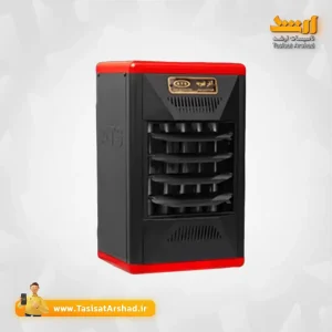 مینی هیتر گازی فن‌دار آذر تهویه A614 | تاسیسات ارشد، نمایندگی رسمی آذر تهویه در یزد
