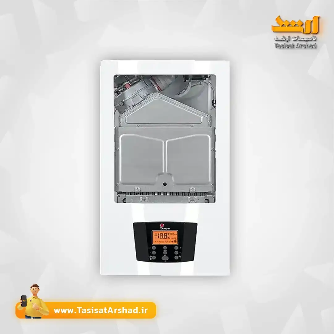 پکیج شوفاژ دیواری دمراد با ظرفیت 24000 و 30000