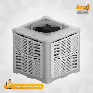کولر پلیمری البرز در یزد-کولر سلولزی 30000 و 25000 پلیمری نیرو تهویه البرز مدل پایین زن و بالازن