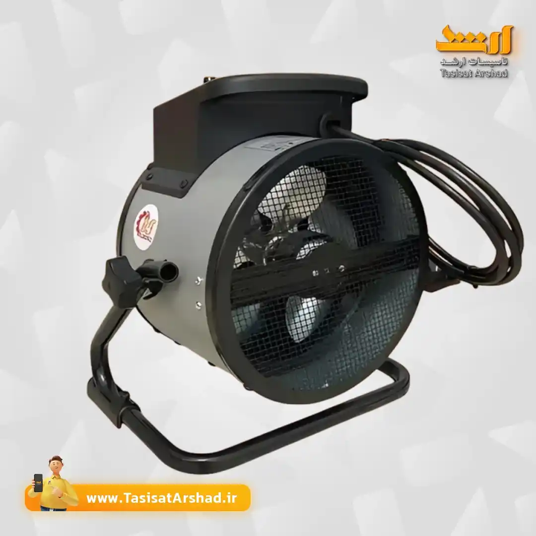هیتر برقی فن دار NE3 البرز | نمایندگی نیرو تهویه البرز در استان یزد ، فروشگاه تاسیسات ارشد