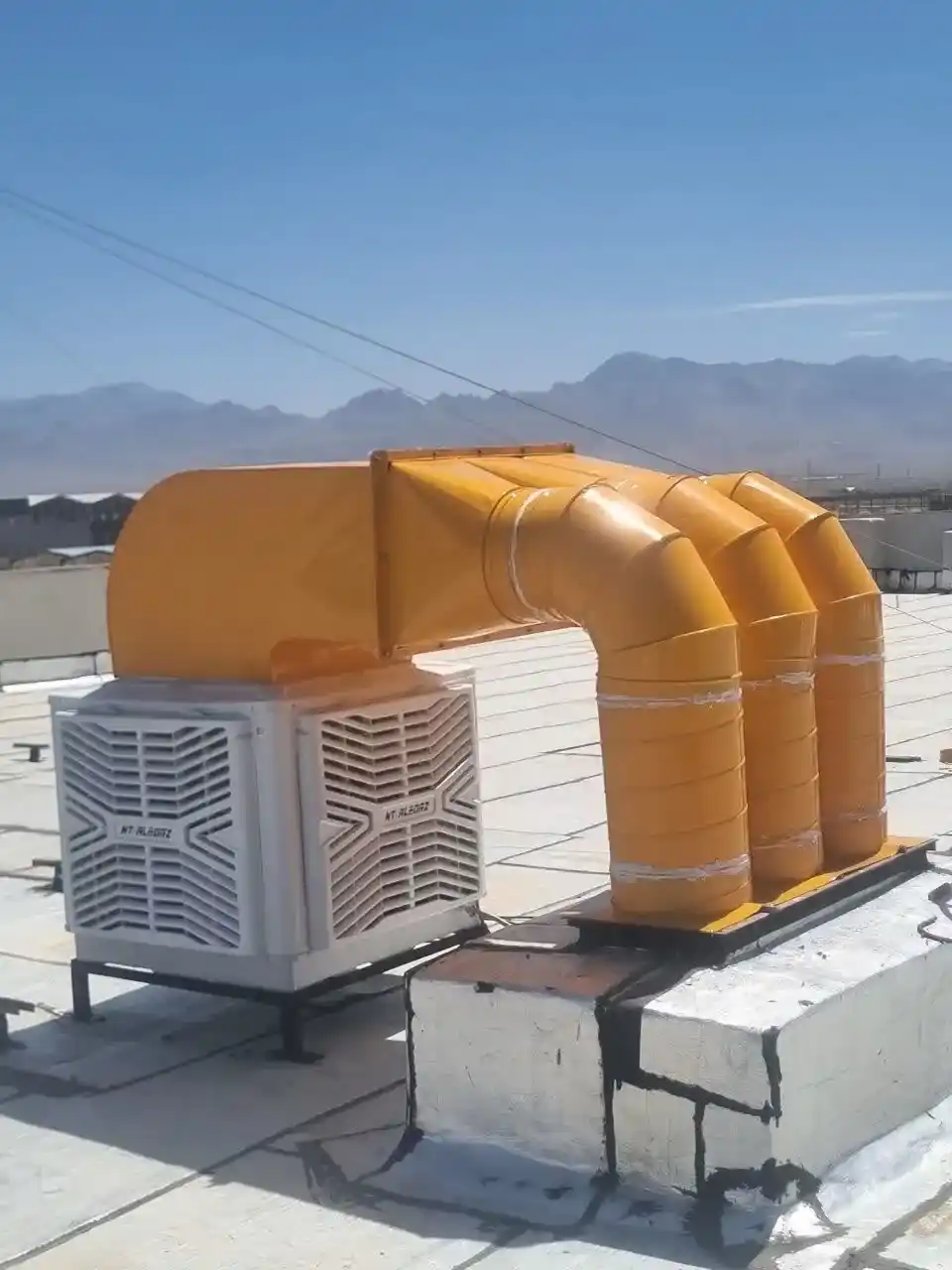 نصب کولر 25000 در فروشگاههای تجاری